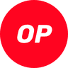 Optimism's logo